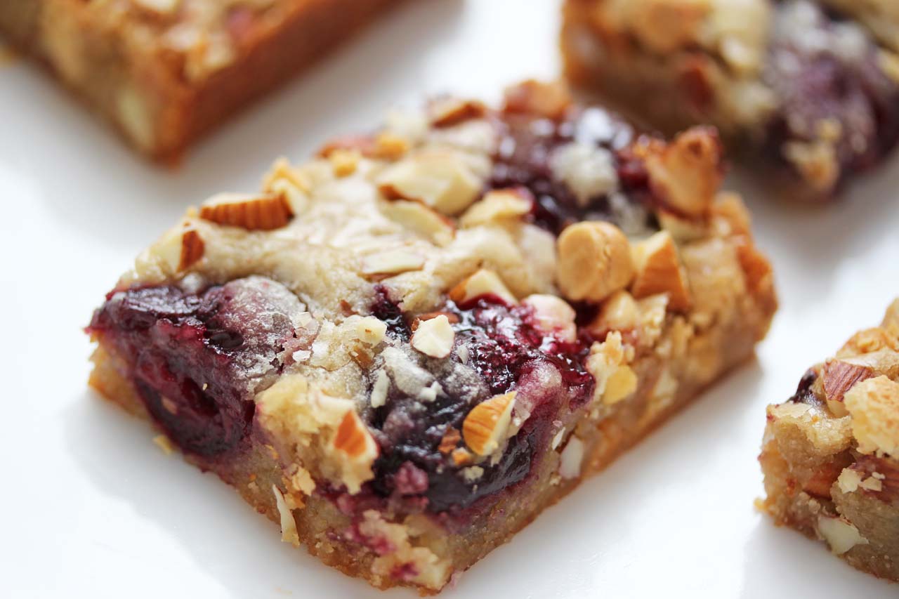 Cherry Blondies