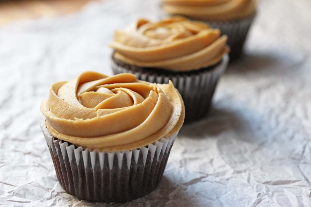 Chocolate Peanut Butter Cupcakes