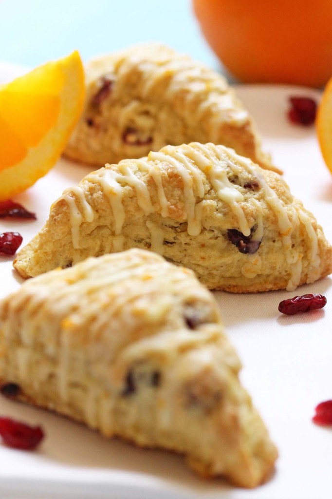 Cranberry Orange Scones