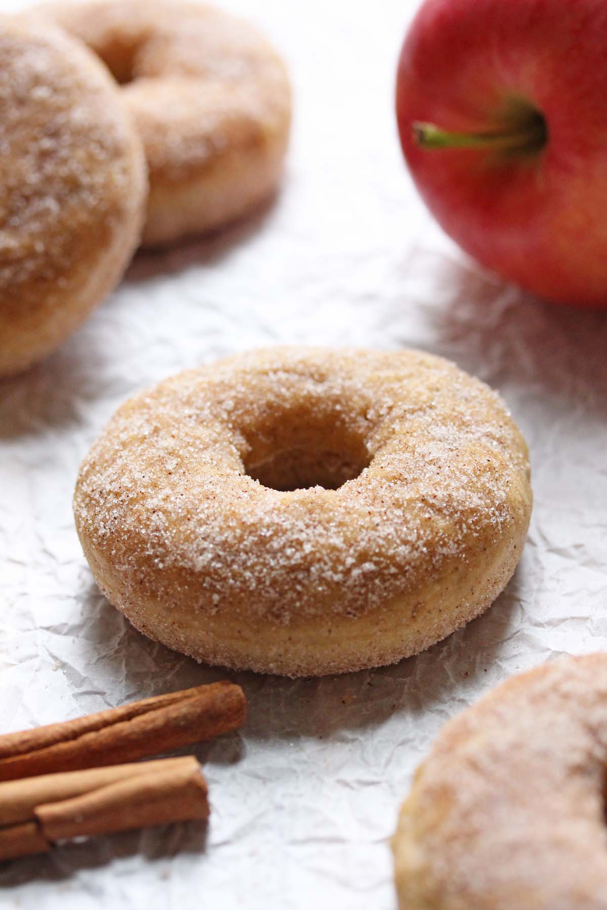 Baked Apple Cider Doughnuts