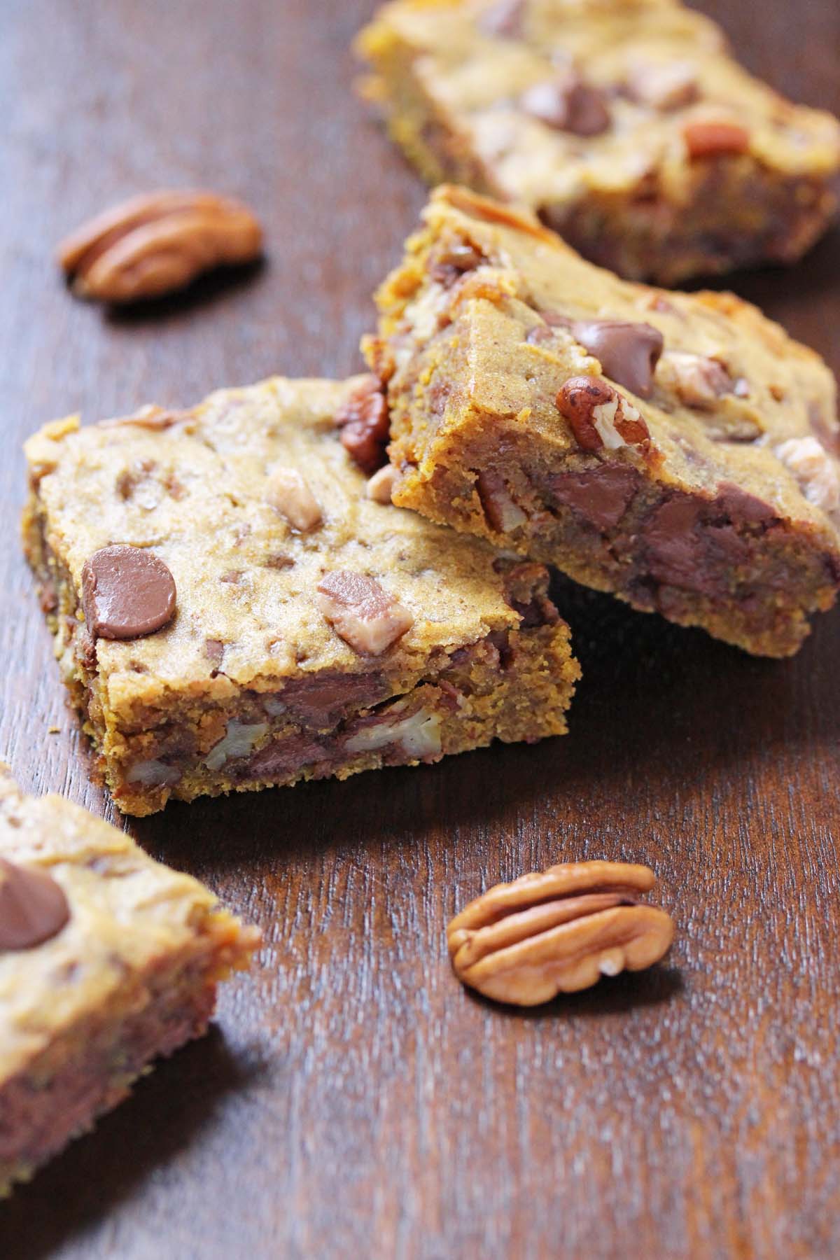 Pumpkin Blondies