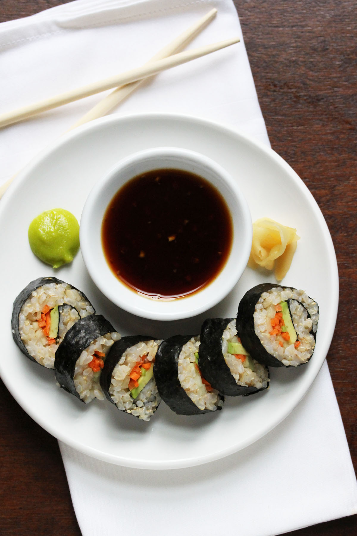 Vegetable Sushi Rolls