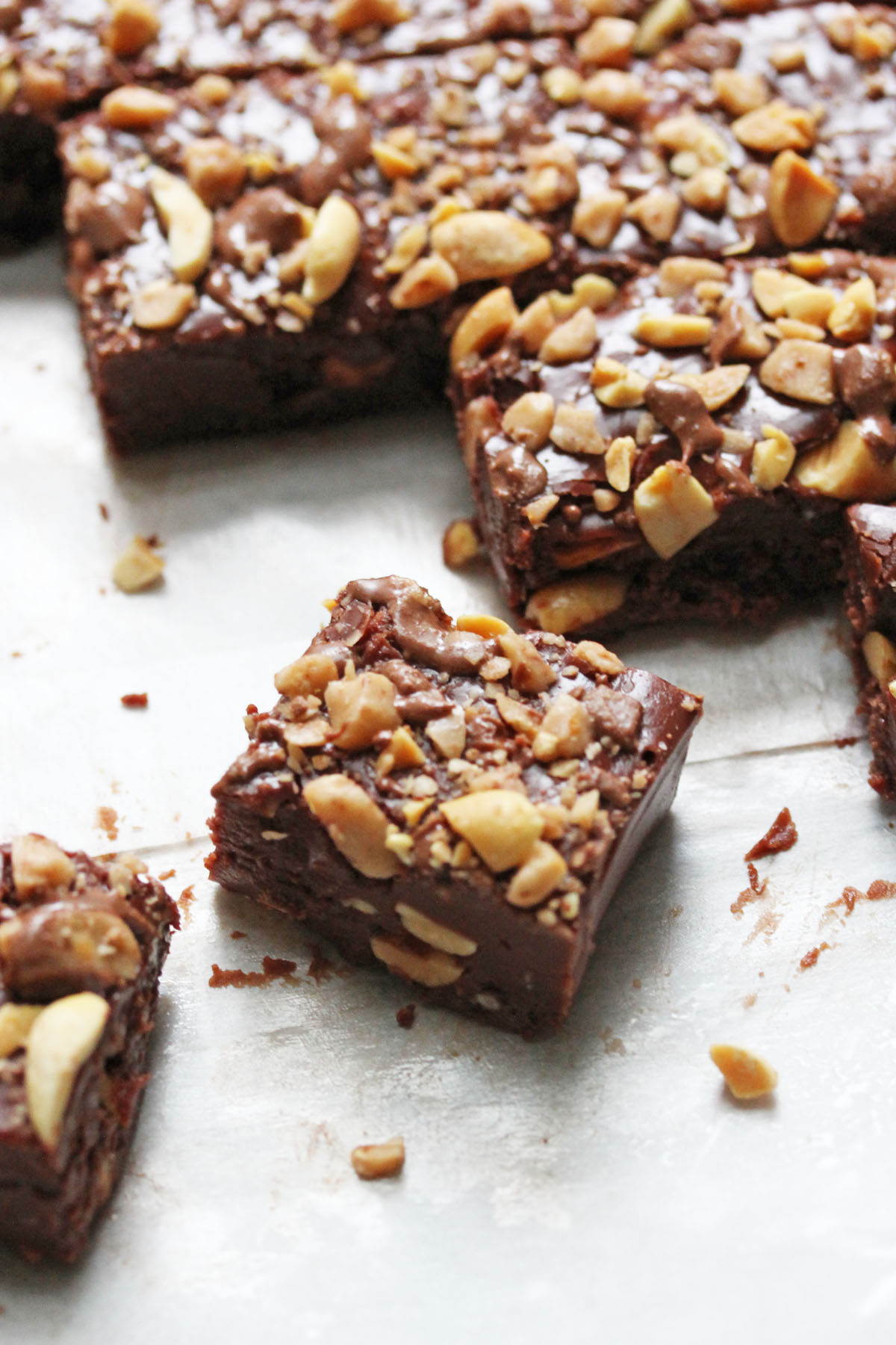 Peanut and Toffee Fudge