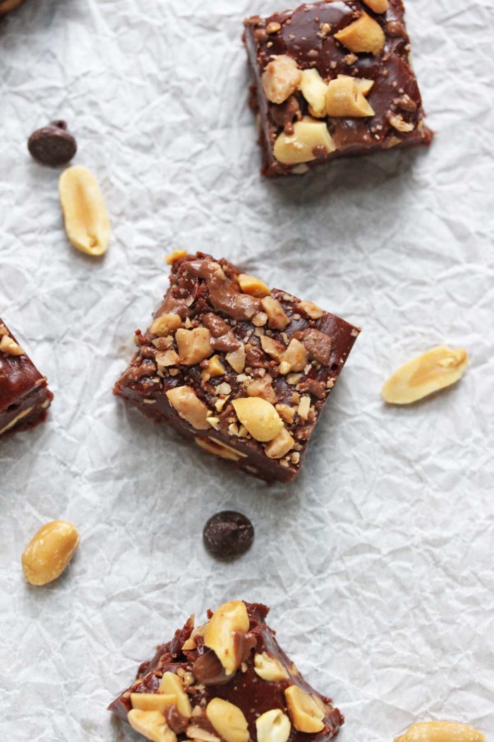 Peanut and Toffee Fudge