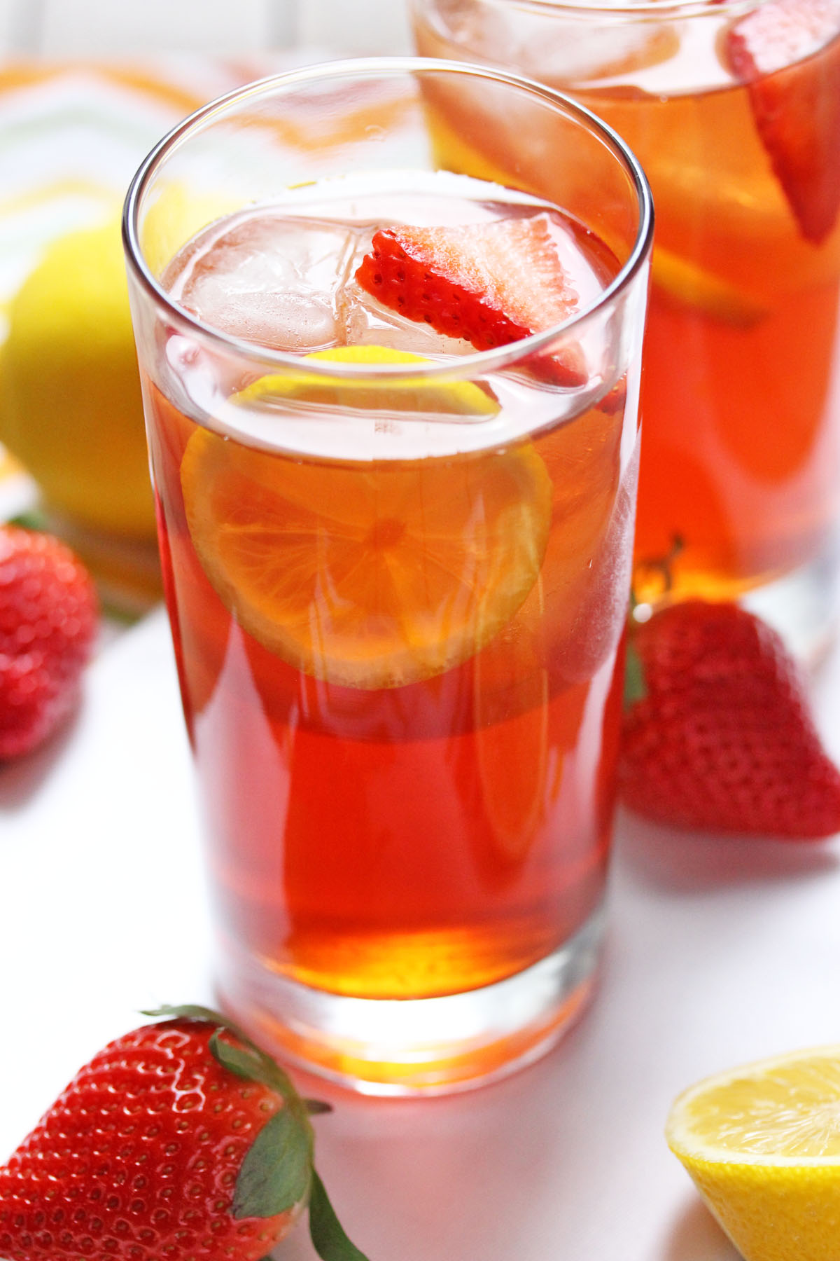 Strawberry Lemon Iced Tea