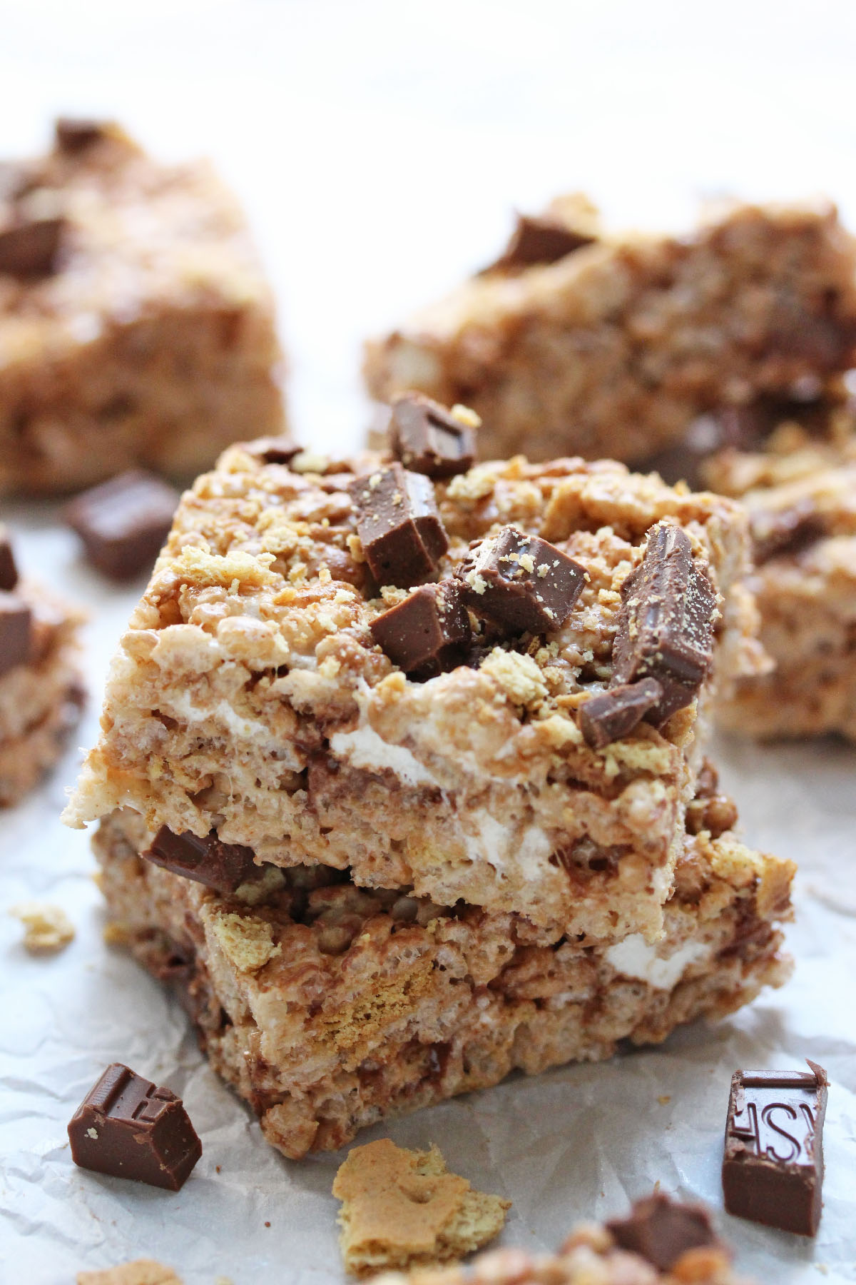 S'mores Rice Krispies Treats